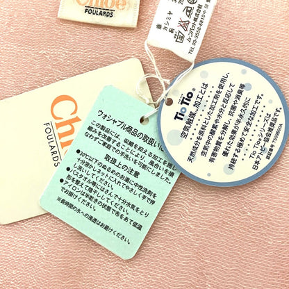 クロエ リネンカシミヤシルクフリンジストール