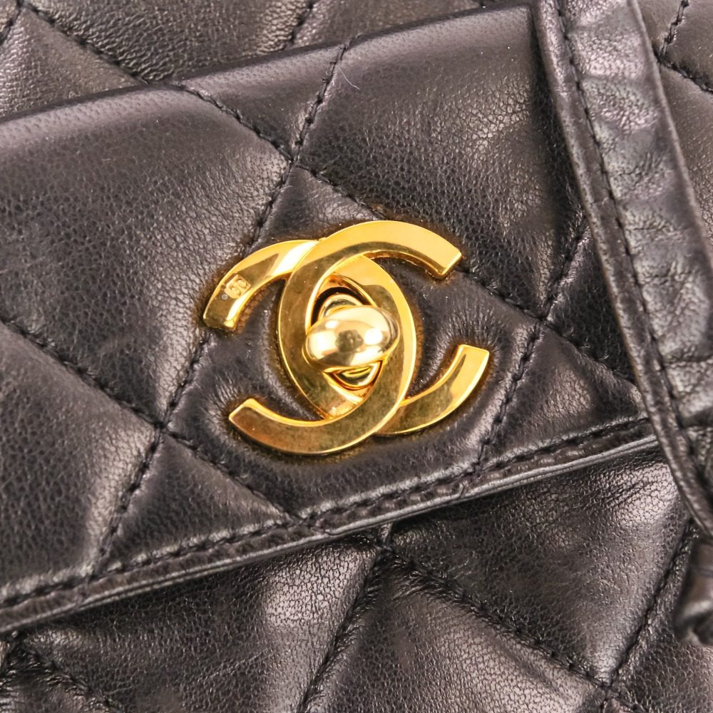 シャネル マトラッセ ラムスキン バックパック