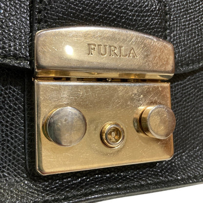 フルラ メトロポリス レザー チェーンショルダーバッグ