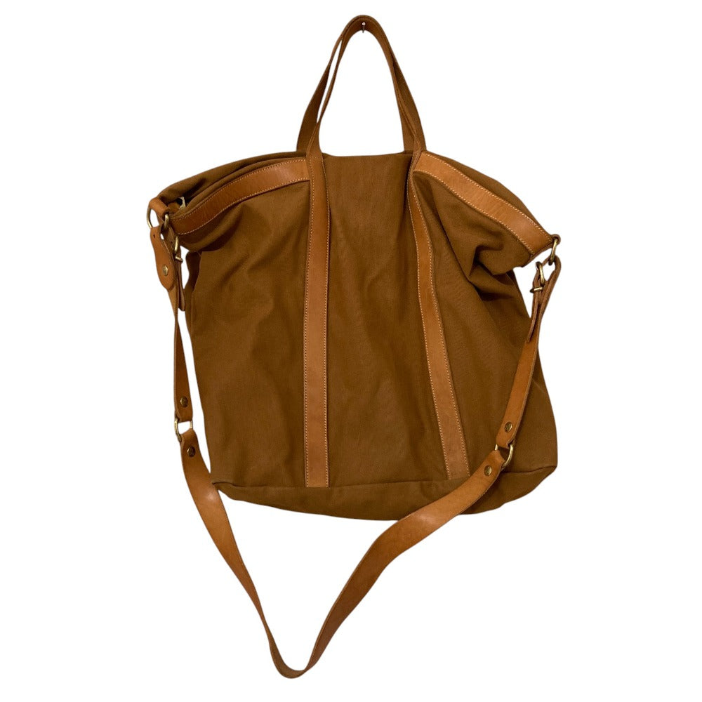 イルビゾンテ キャンバスレザー2WAYショルダートートバッグ