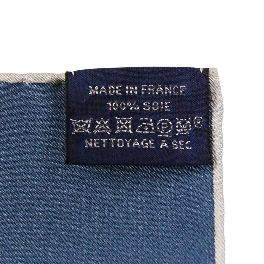 エルメス カレ90 DO RE BOUCLES シルクスカーフ