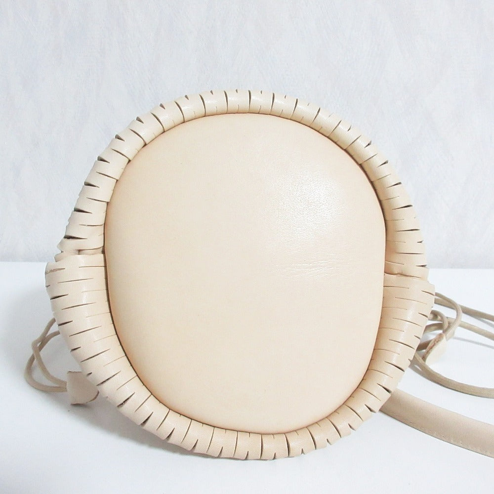 イロセ Net Bucket Mini レザーショルダーバッグ