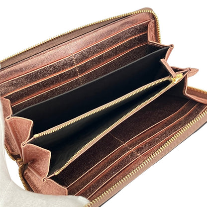 グッチ GGマーモント リザードエンボス 長財布