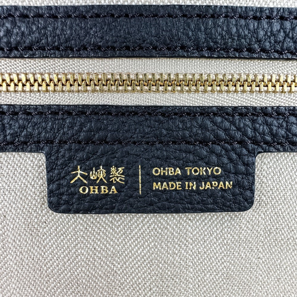 大峡製鞄 ゲントミクロ レザーハンドバッグ