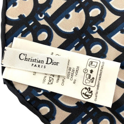 クリスチャンディオール オブリーク シルクツイルスカーフ
