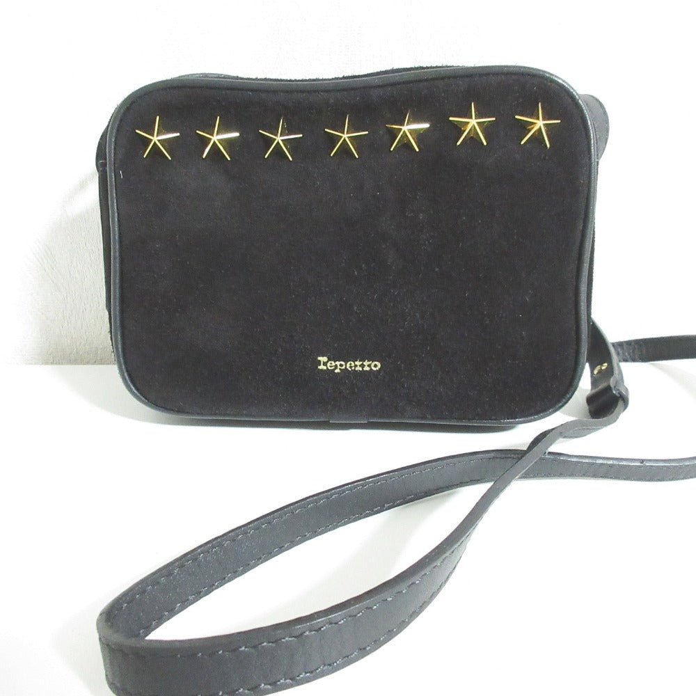 レペット Adage Small bag スエード スタースタッズ ショルダーバッグ