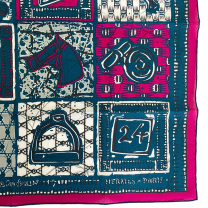 エルメス カレ65 Le Boubou H コットンスカーフ