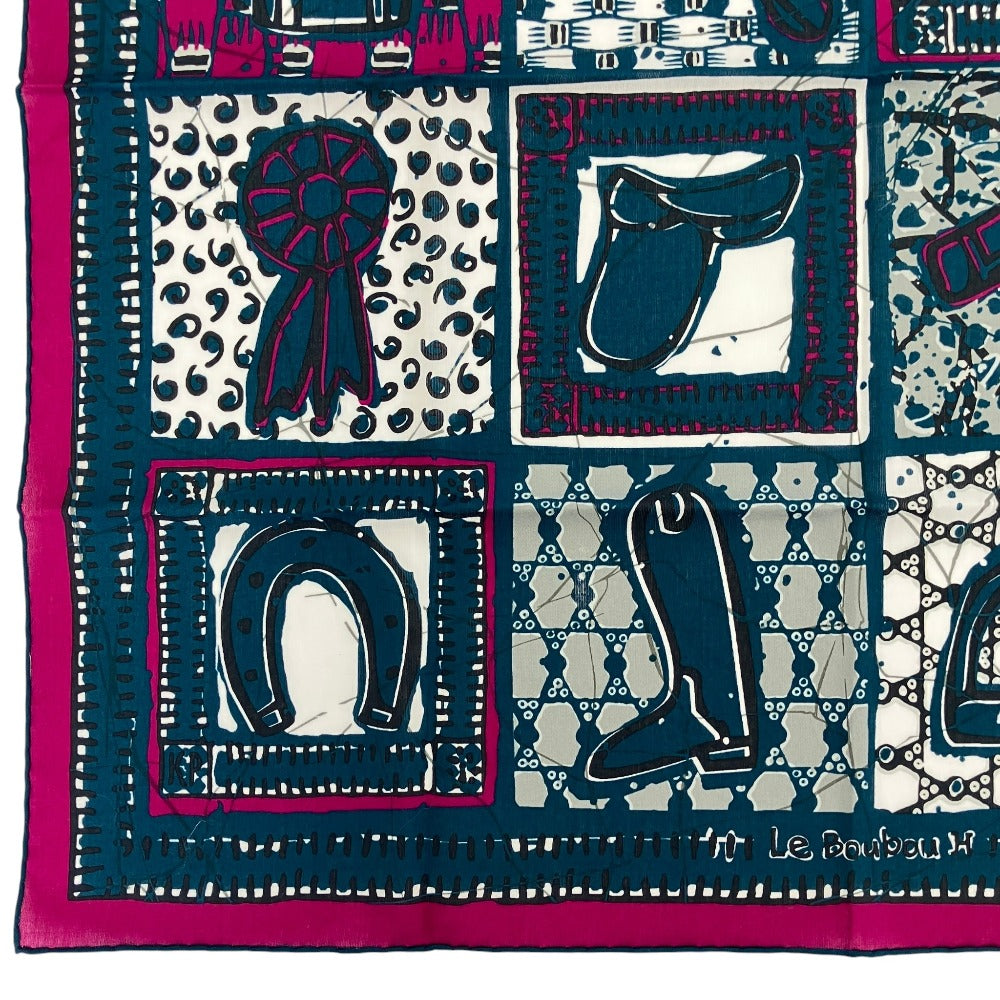 エルメス カレ65 Le Boubou H コットンスカーフ