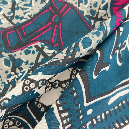 エルメス カレ65 Le Boubou H コットンスカーフ