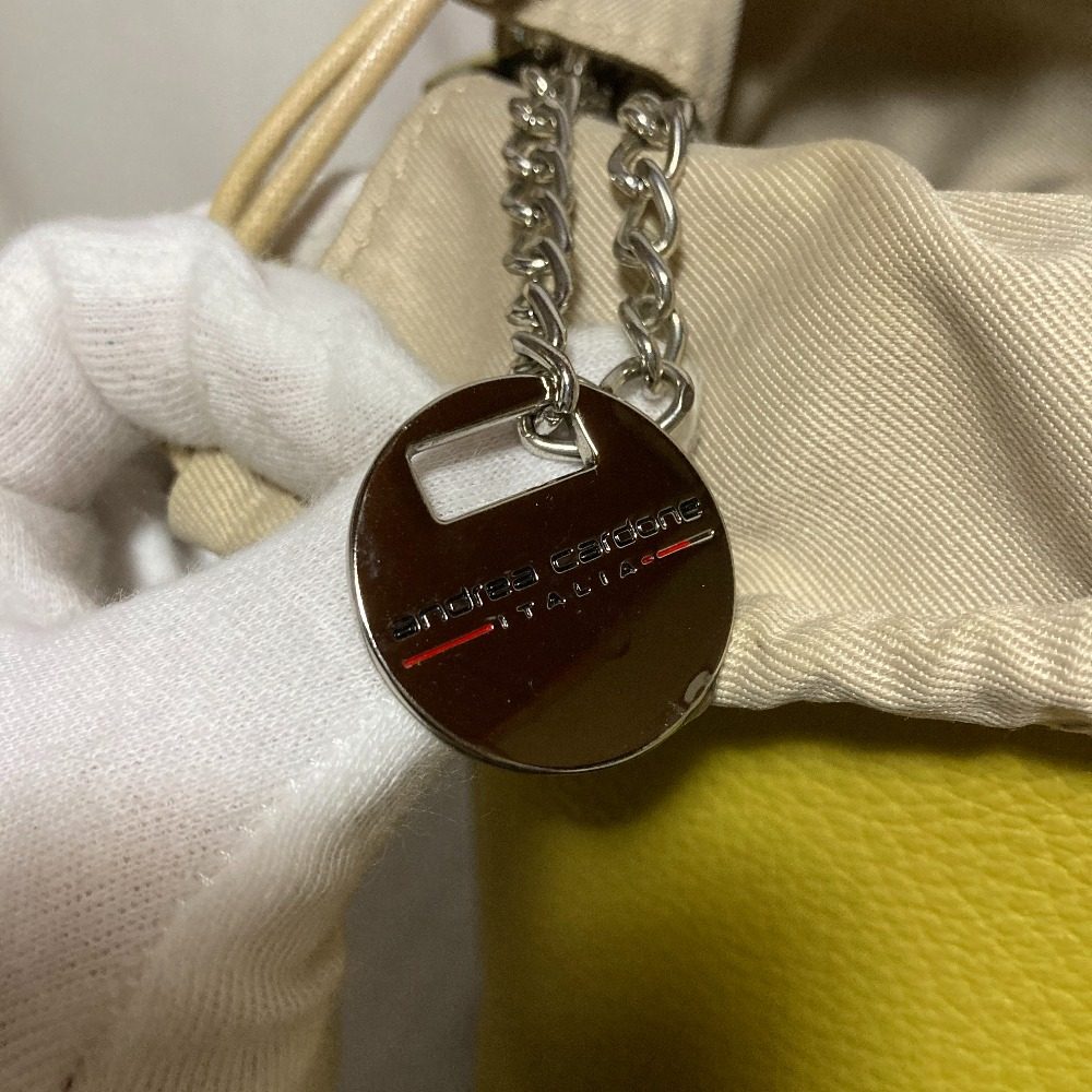 アンドレアカルドネ レザー2wayバッグ