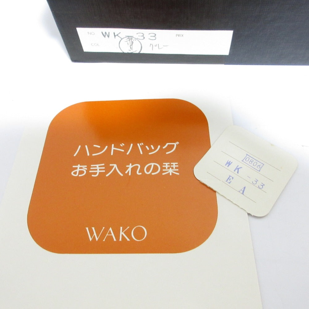 和光 刺繍2wayチェーンショルダーバッグクラッチバッグ