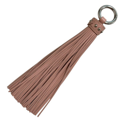 ジェイアンドエムデヴィッドソン TASSEL CHARM WITH STUDS レザーチャーム