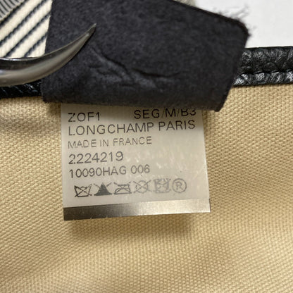 ロンシャン ロゾ エッセンシャル レイエ コットンカウハイド トートバッグ