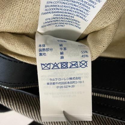 ポロラルフローレン デニム2wayトートバッグ