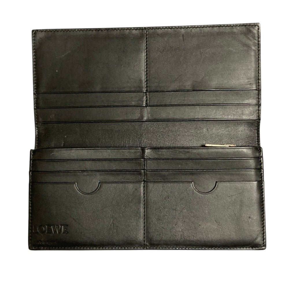 ロエベ レザー長財布