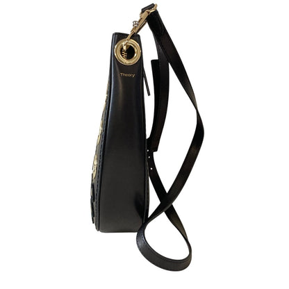 セオリー HOUSTON HOBO レザーショルダーバッグ