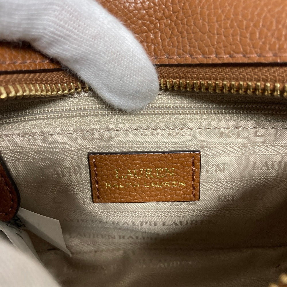 ローレンラルフローレン HAYES レザーショルダーバッグ