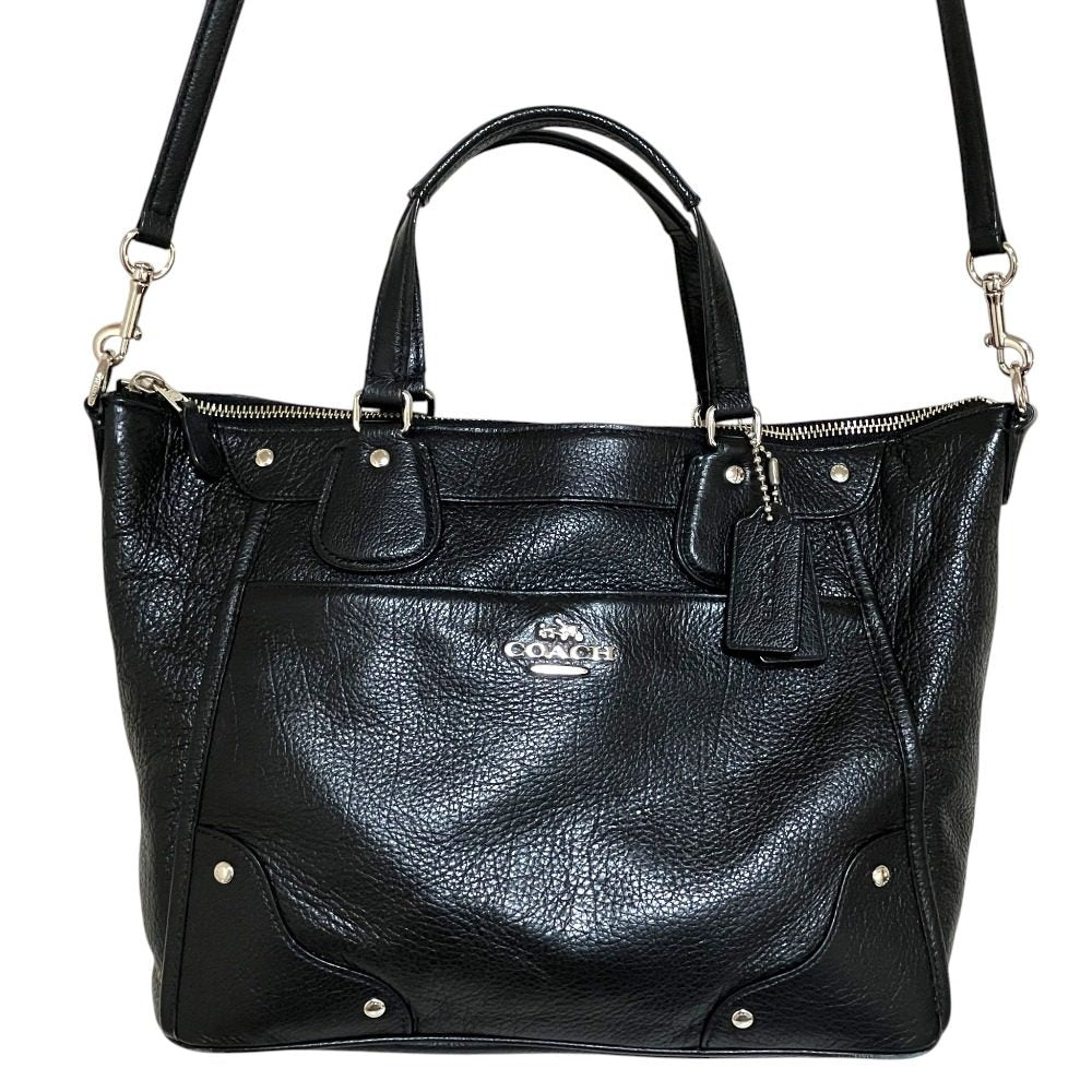 コーチ Mickey レザー2wayバッグ