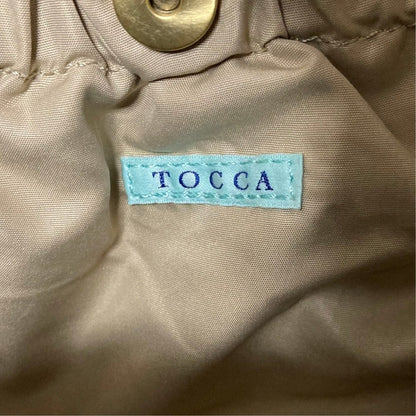 トッカ ロゴ刺繍リボントートバッグ