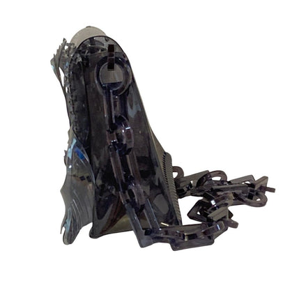 マメクロゴウチ Transparent Sculptural Mini Chain ショルダーバッグ