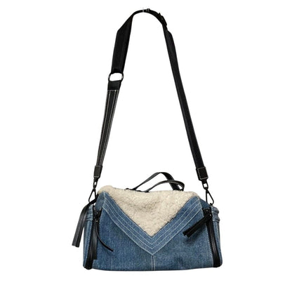 ディーゼル LE-ZIPPER デニムボア2WAYバッグ