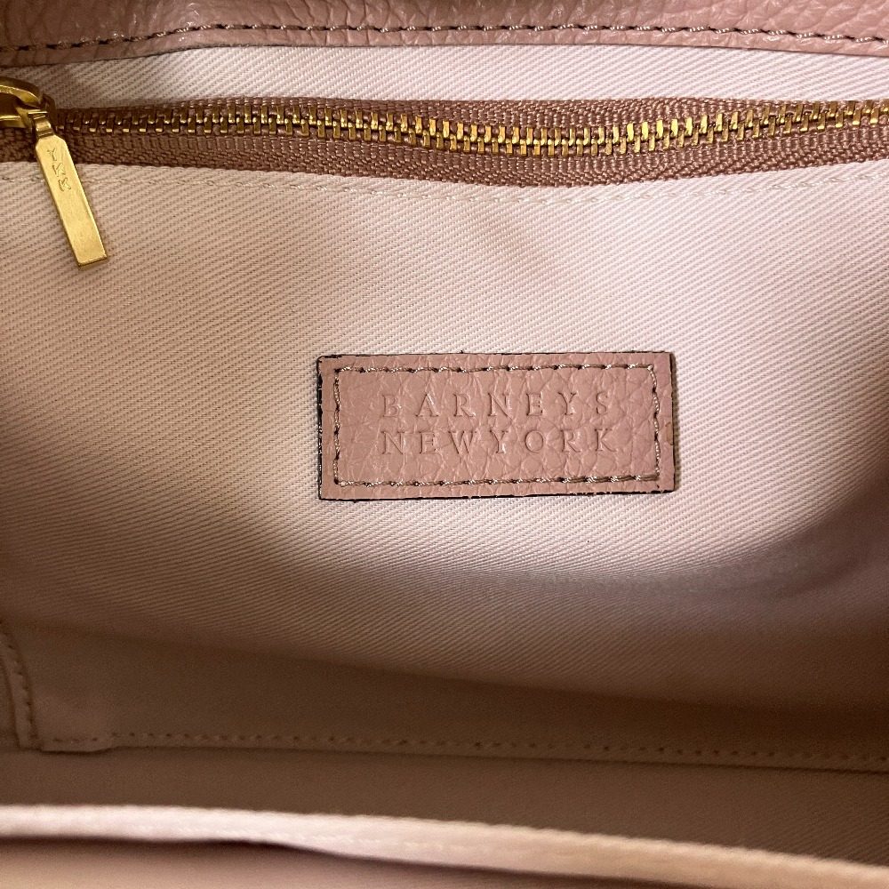 バーニーズニューヨーク レザー2wayミニハンドバッグ