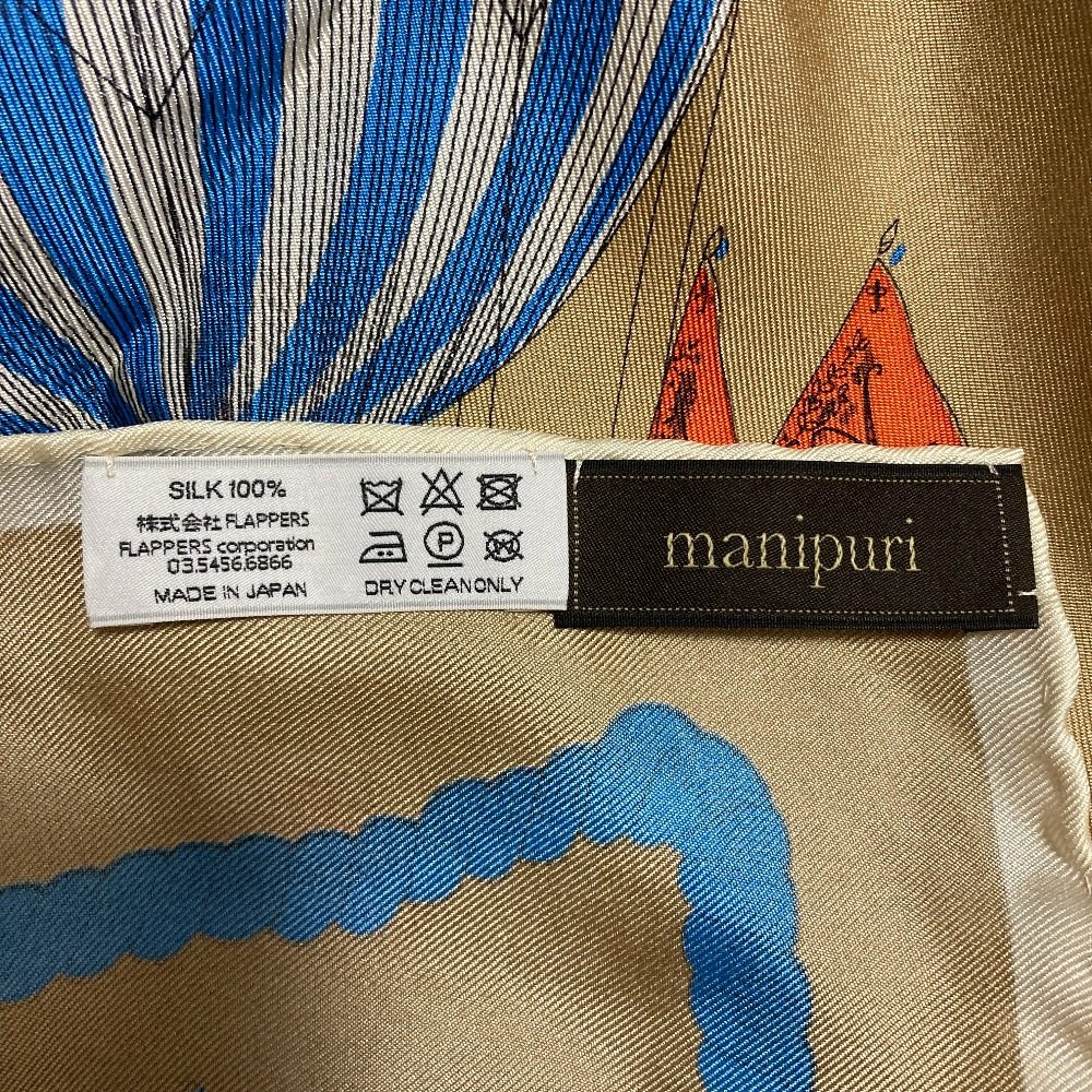マニプリ シルクスカーフ