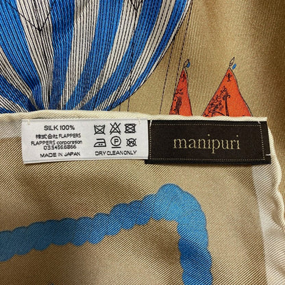 マニプリ シルクスカーフ