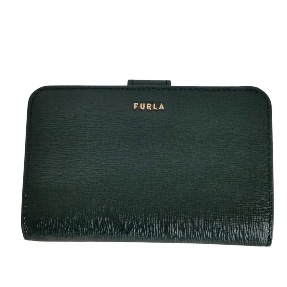 フルラ BABYLON S COMPACT WALLET サフィアーノレザー 二つ折り財布