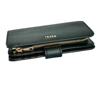 フルラ BABYLON S COMPACT WALLET サフィアーノレザー 二つ折り財布