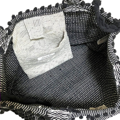 アントネッロ ハンドメイドファブリックトートバッグ