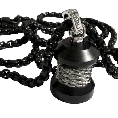 フレッド フォース10ウィンチ チタン スティール ネックレス