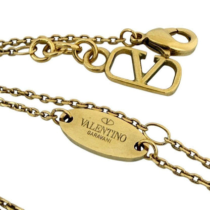ヴァレンティノ Vロゴ ロングネックレス