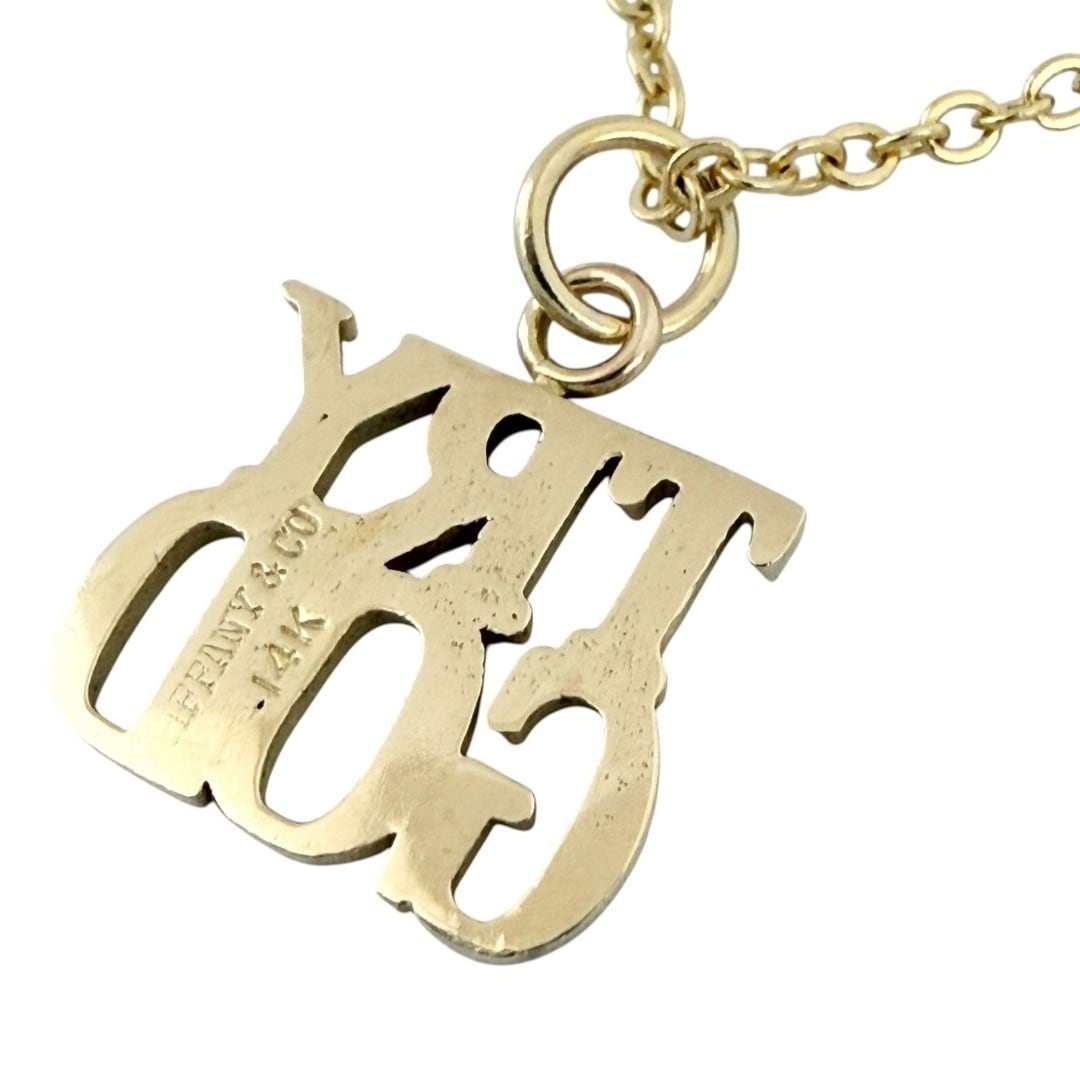 ティファニー TRYGOD 14K ペンダントネックレス
