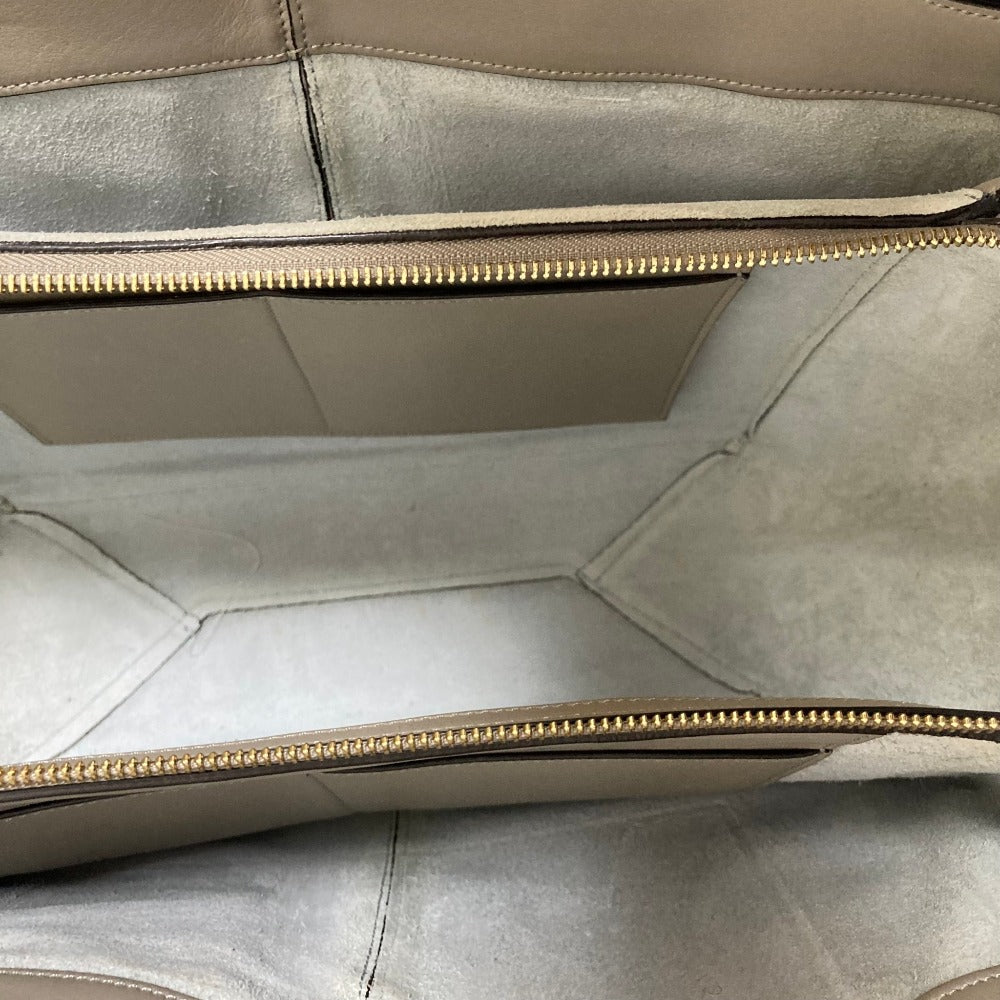 セリーヌ Tri-Fold レザートートバッグ
