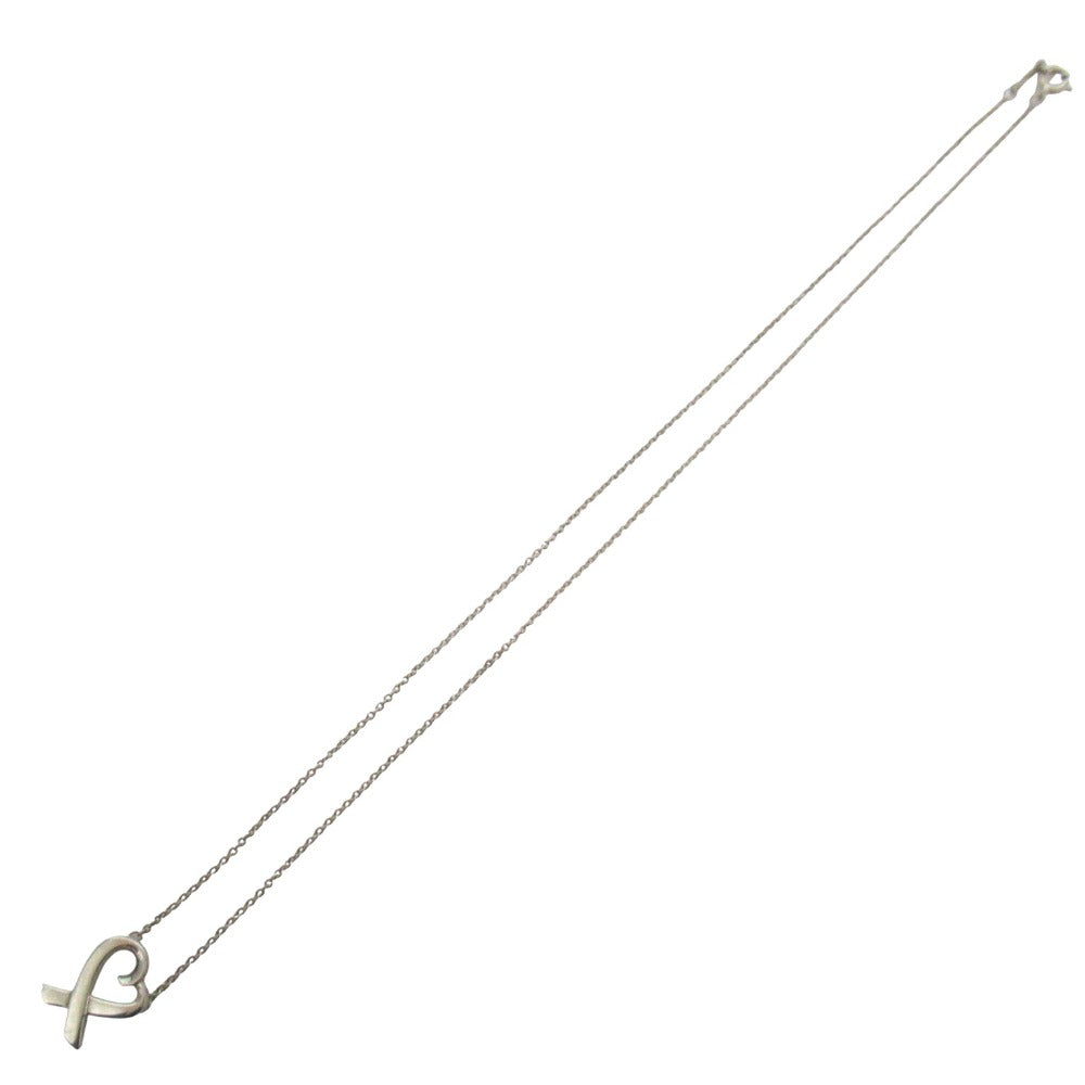 ティファニー パロマピカソ ラビングハート シルバー ネックレス