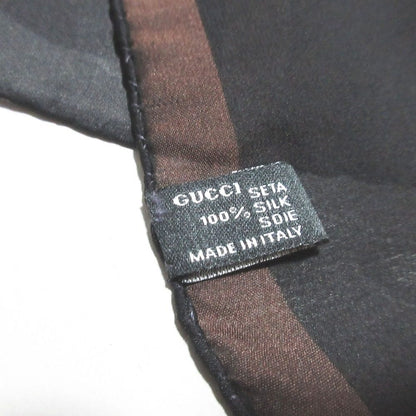グッチ シルクチェックスカーフ