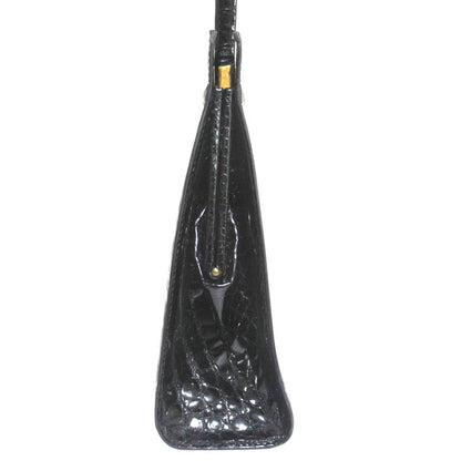 モラビト シャイニークロコダイルハンドバッグ