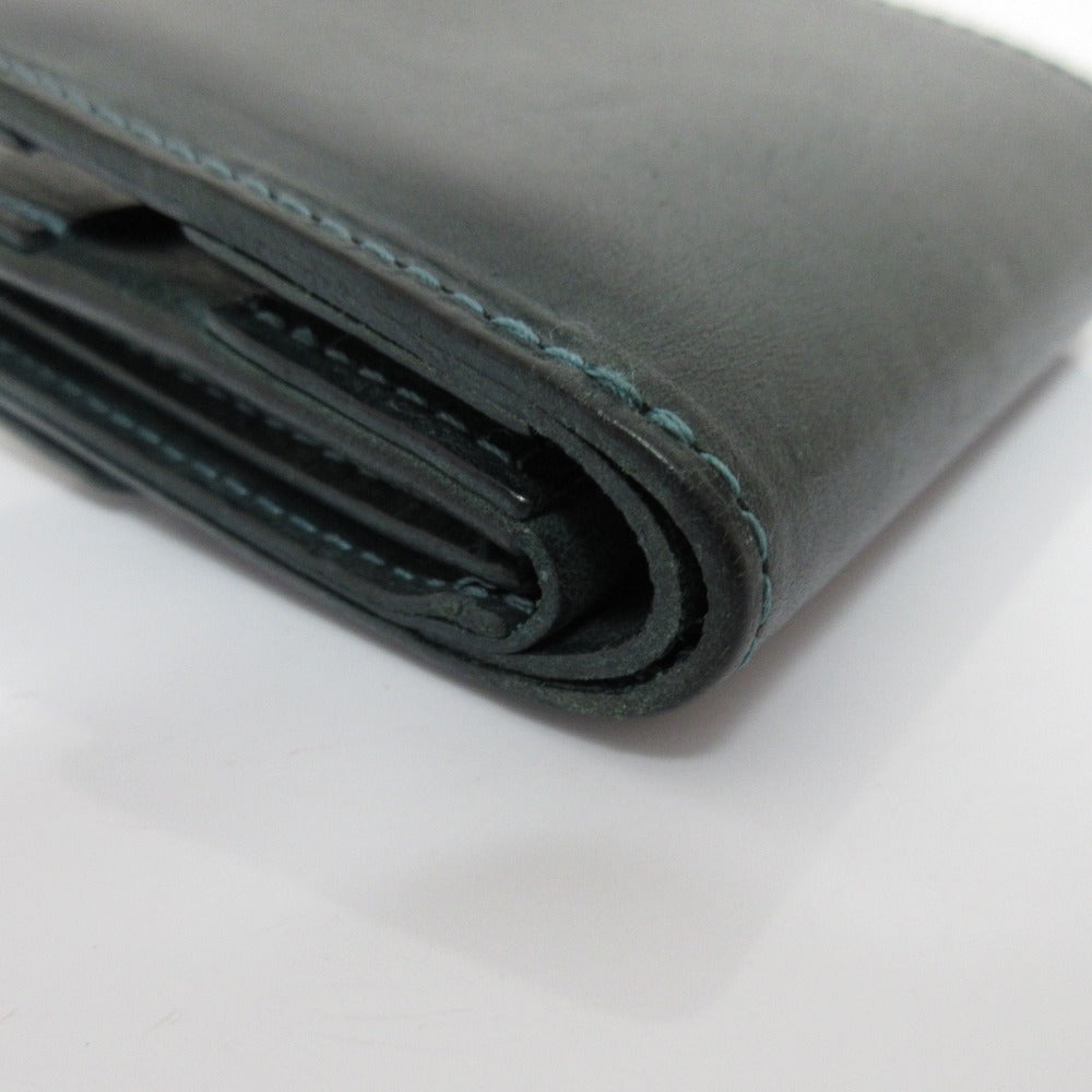 ビアベリー レザー二つ折り財布