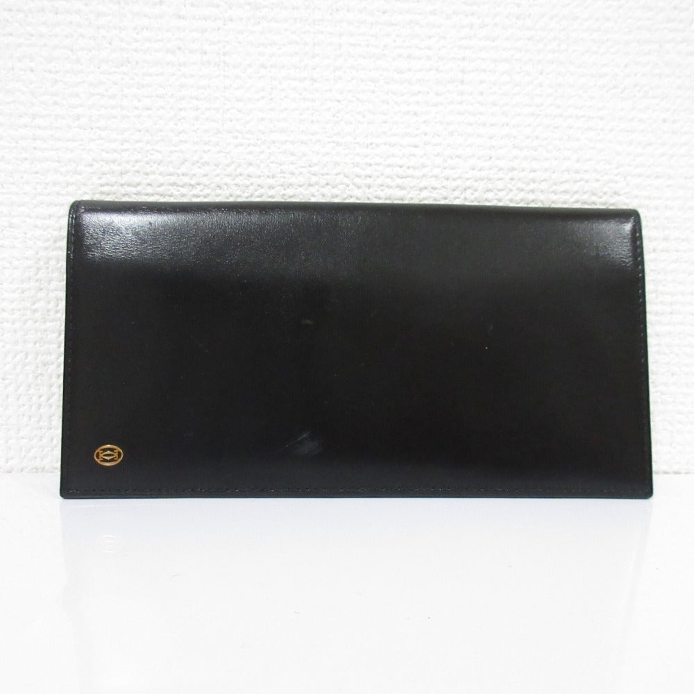 カルティエ パシャ レザー ロングウォレット