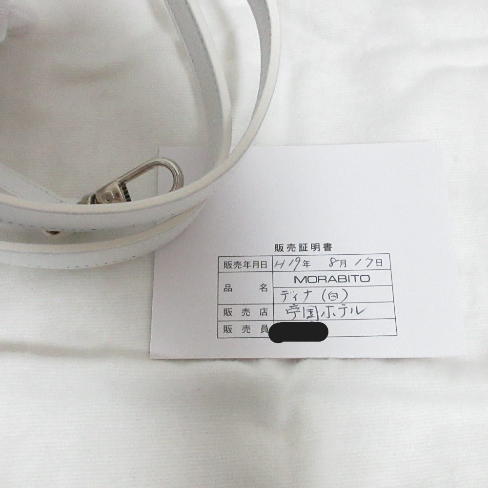 モラビト DINA レザー2wayハンドバッグ