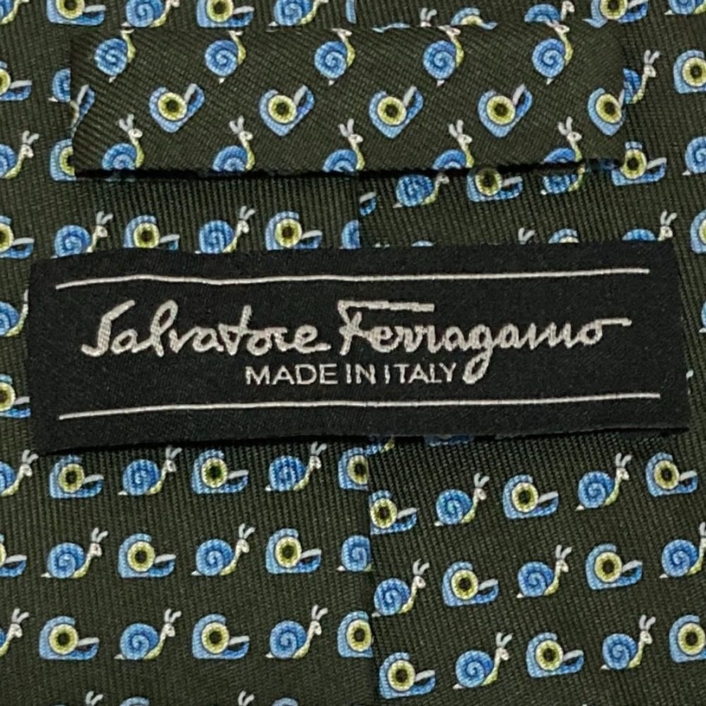サルヴァトーレ フェラガモ シルクネクタイ