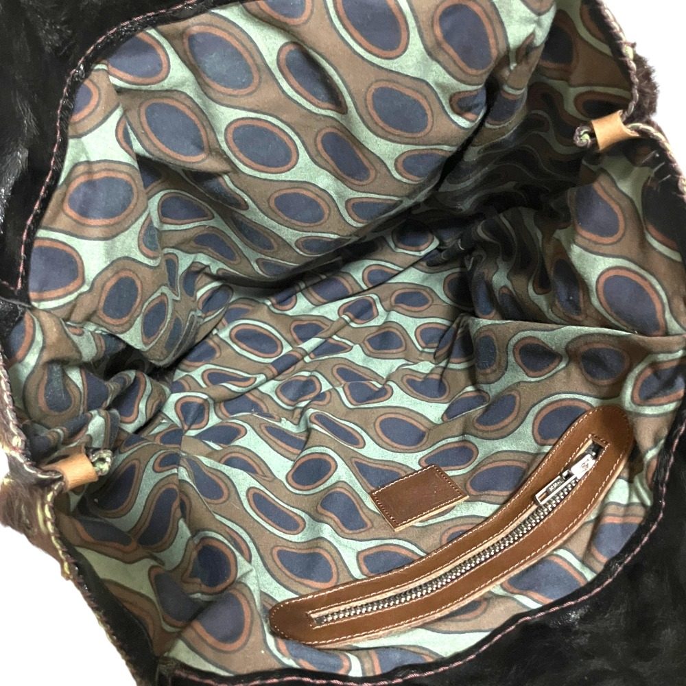ジャマンピュエッシュ パッチワークハラコレザートートバッグ