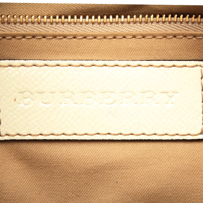 バーバリー ヘイマーケット チェック キャンバス トート バッグ
