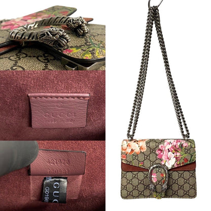 グッチ ディオニュソス GGスプリーム フローラ レザー 2wayショルダーバッグ