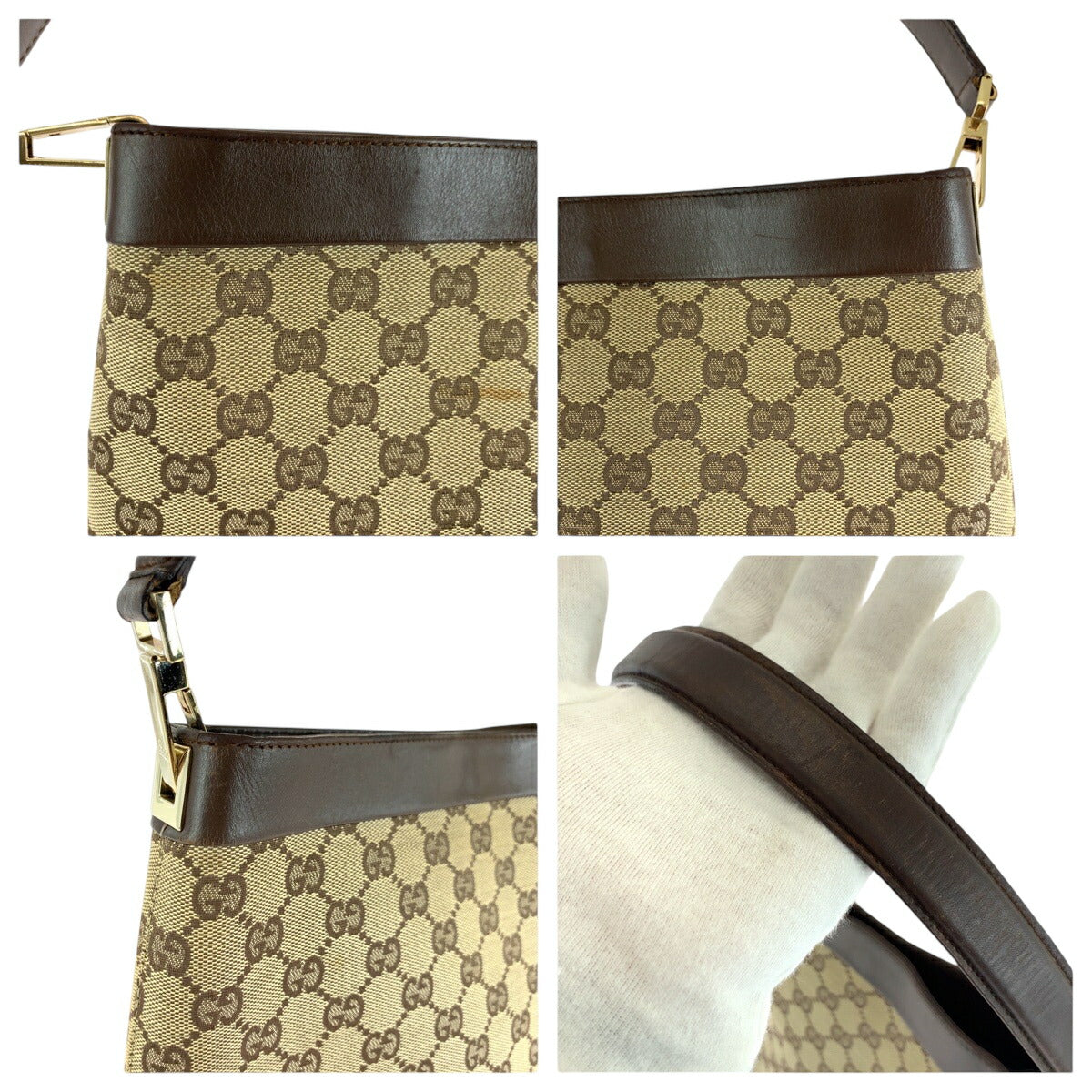 グッチ GG キャンバス ショルダー バッグ 001 4231