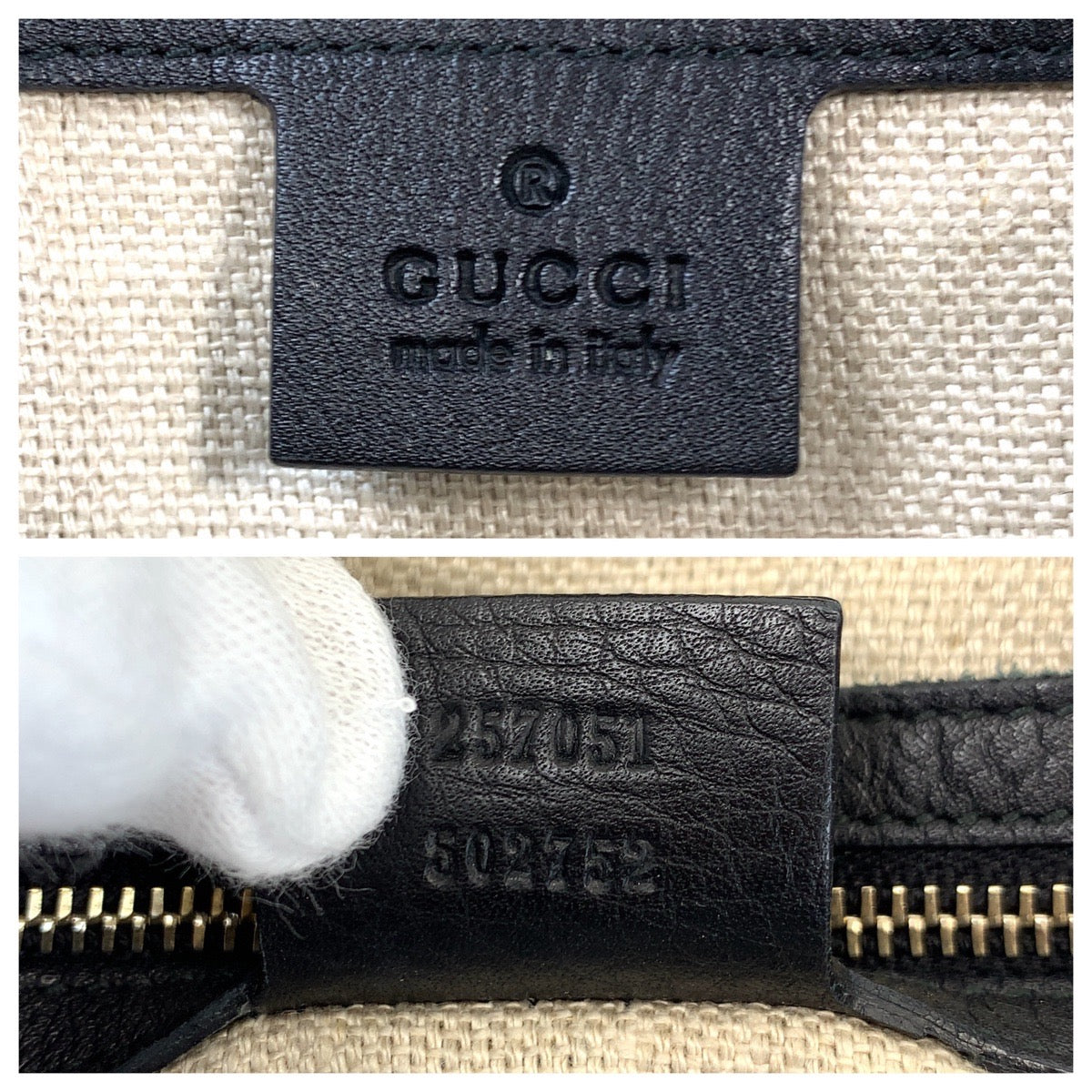 グッチ 257051 レザー2wayバッグ