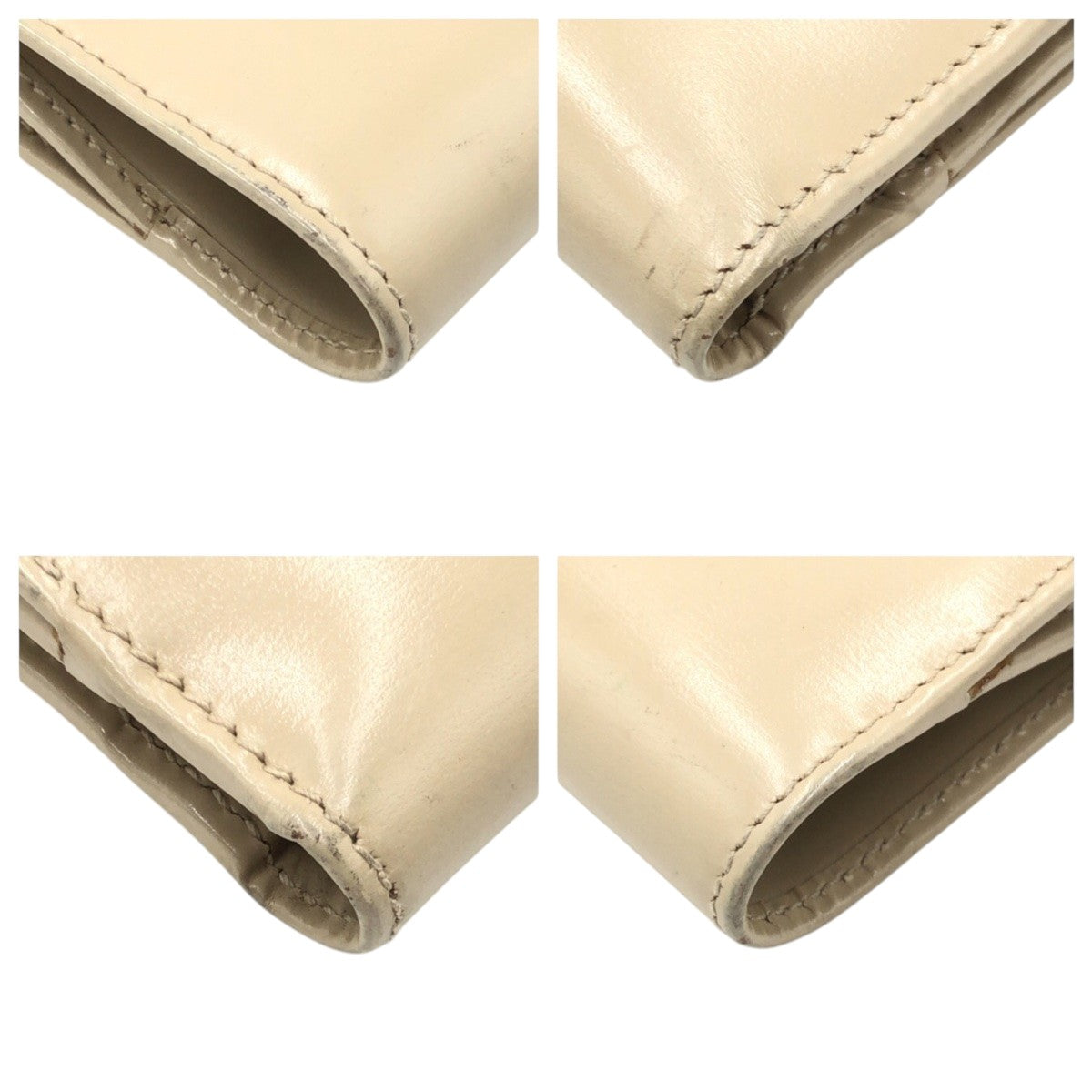 グッチ Gクリップ レザー折財布