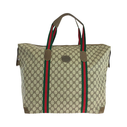グッチ GGスプリームキャンバス トラベルバッグ
