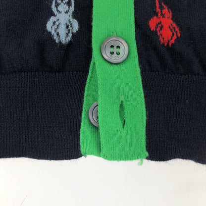 グッチ ビーエンブロイダリー コットンカーディガン